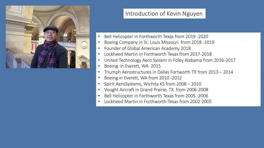 Before co-founding and becoming the President of GAA Academy, PhD.Kevin Nguyen has held many vital positions in large corporations.
