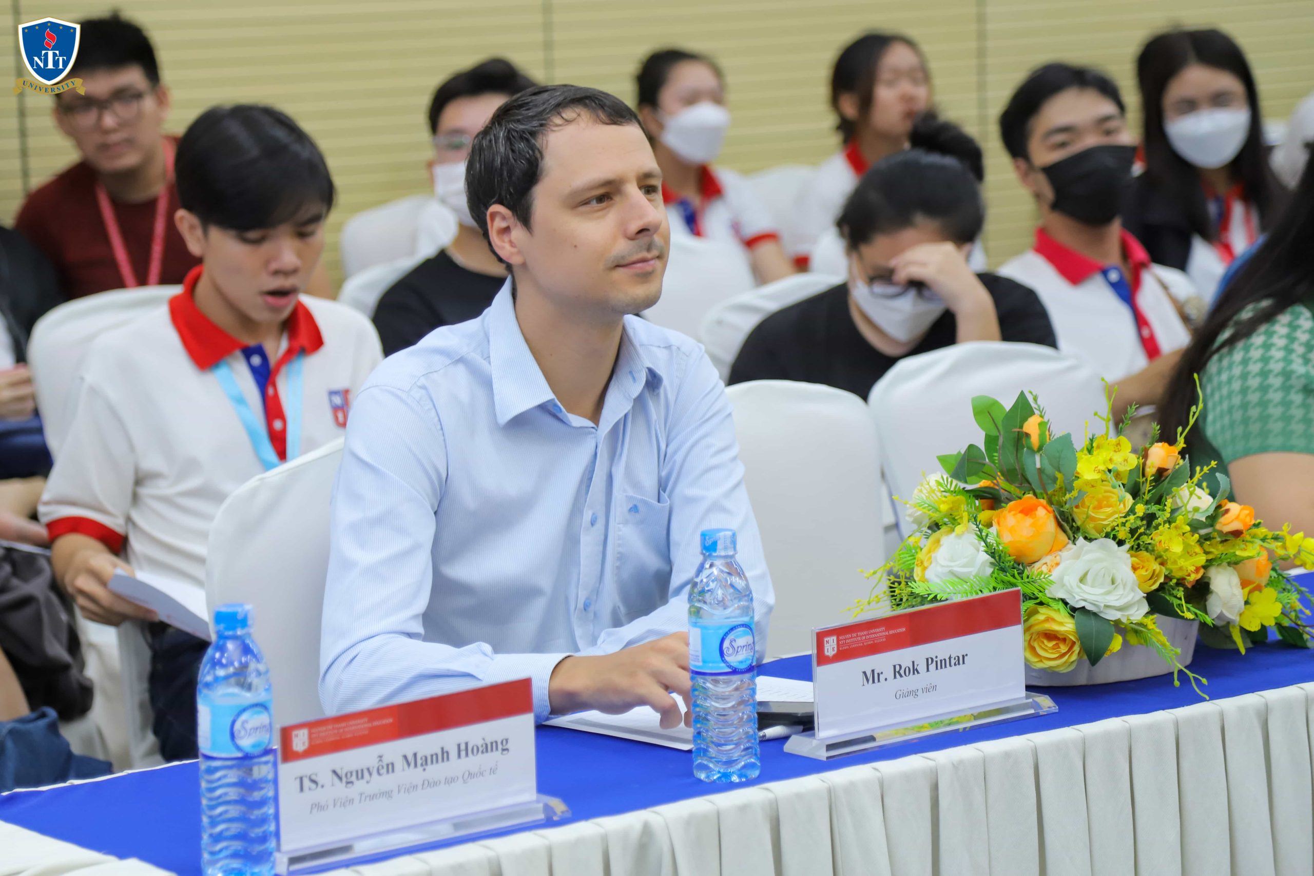 MSc. Rok Pintar, an NIIE lecturer, is a special guest of NIIE Runway 2023