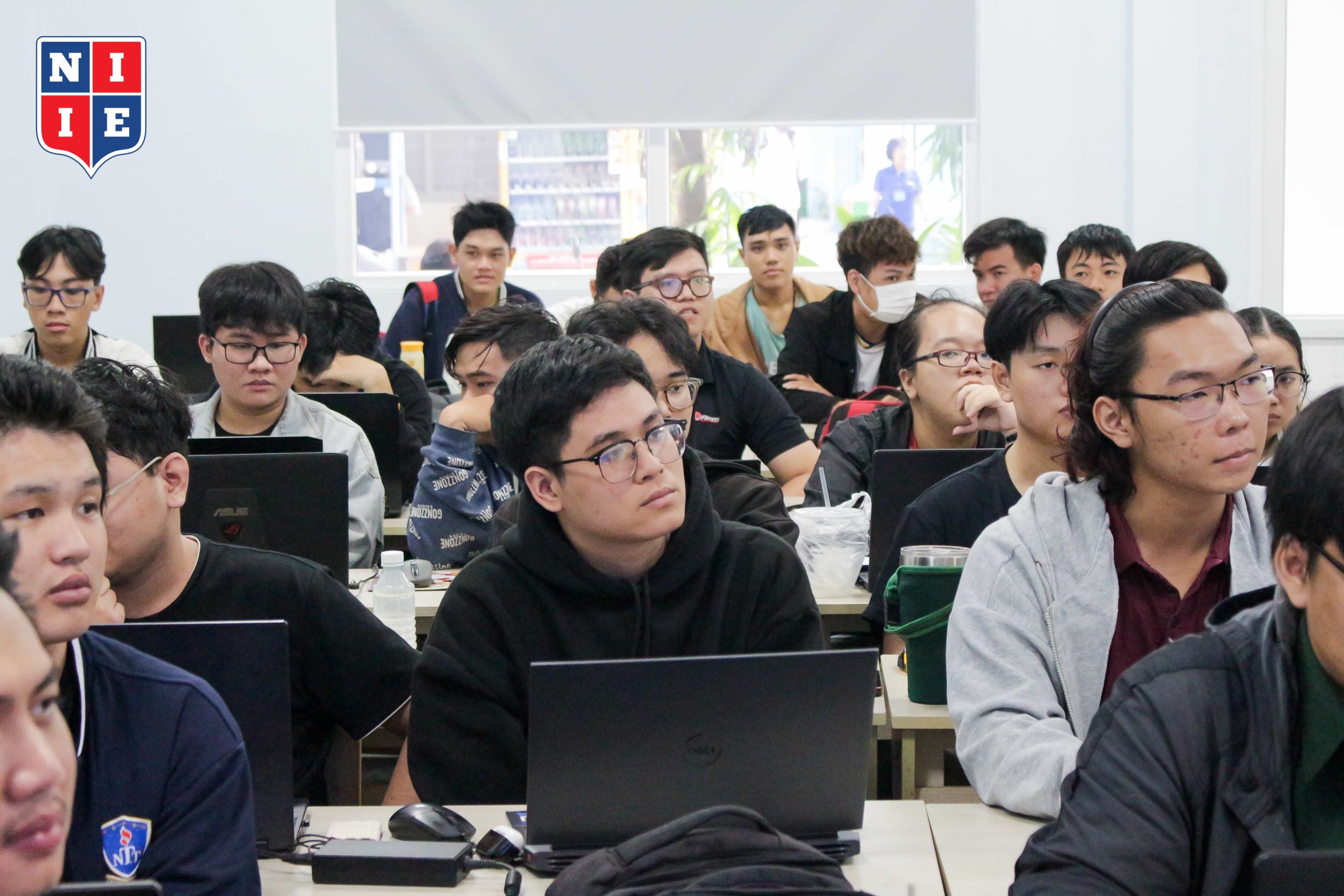 NIIE students attentively participate in the workshop content