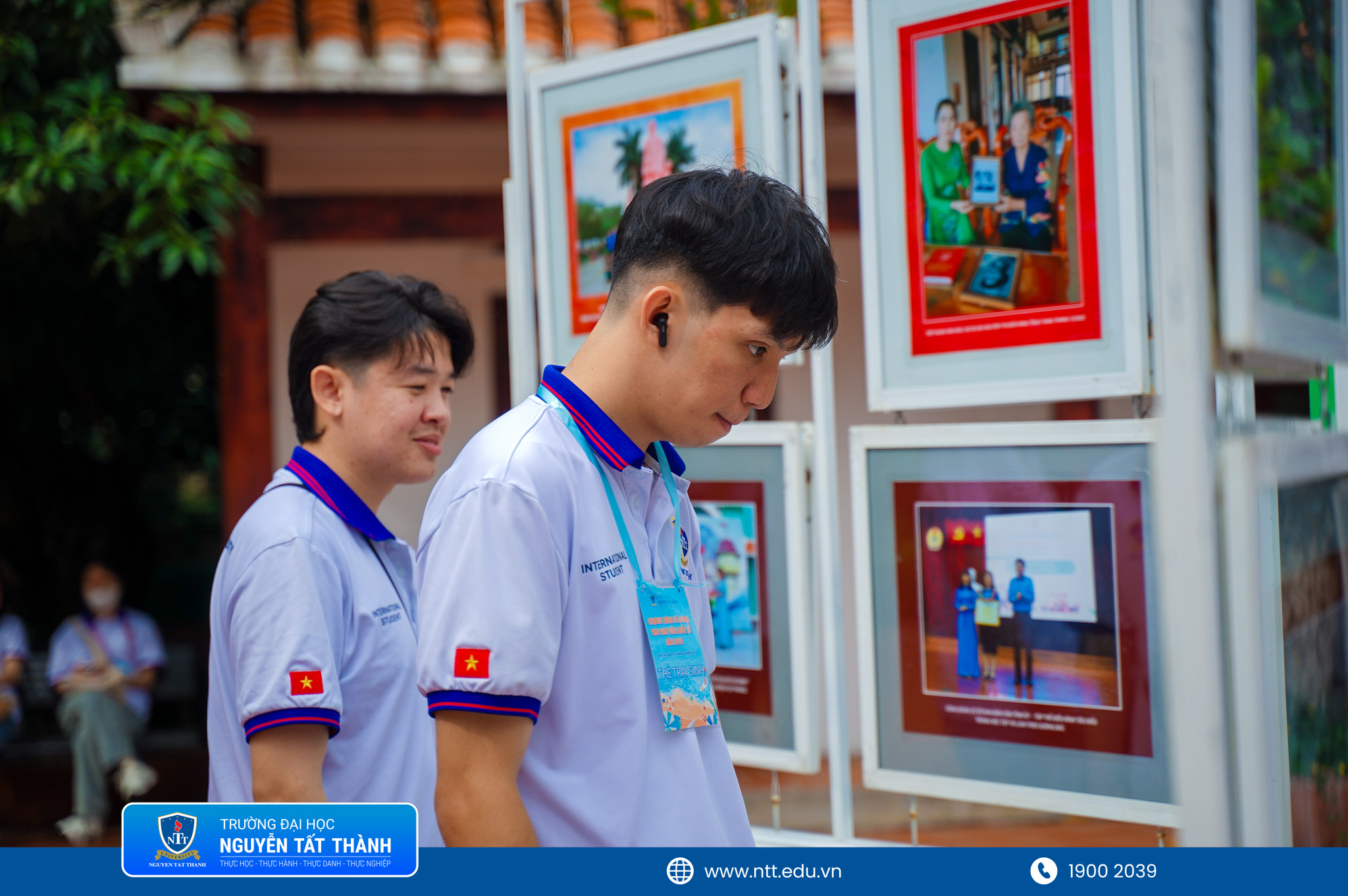 Tại đây, các bạn sinh viên quốc tế đã được tìm hiểu về quãng thời gian Bác Hồ từng sinh sống và giảng dạy - hành trình khởi nguồn cho lý tưởng lớn lao vì đất nước.