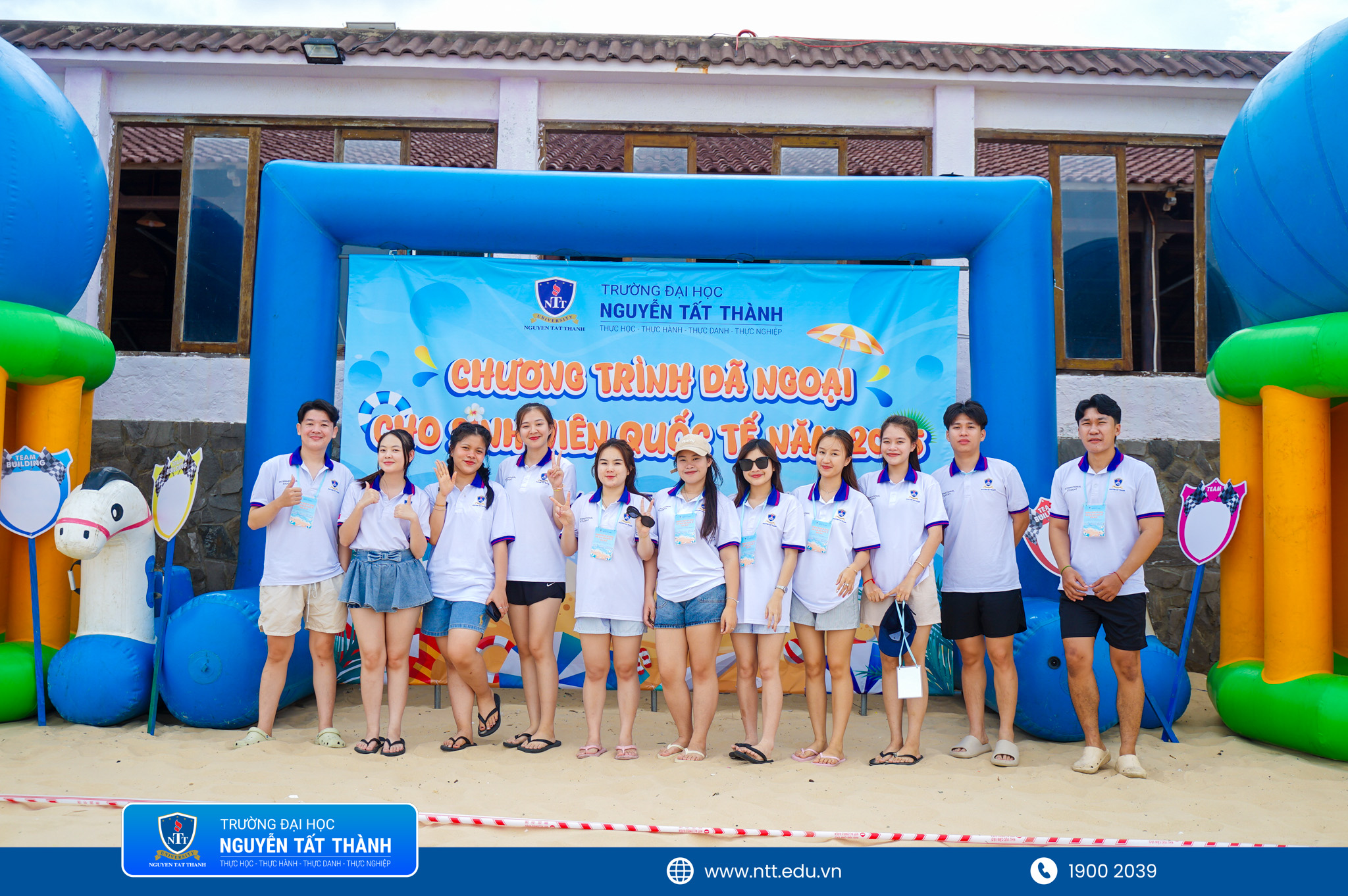 Sẵn sàng bước vào phần team building.