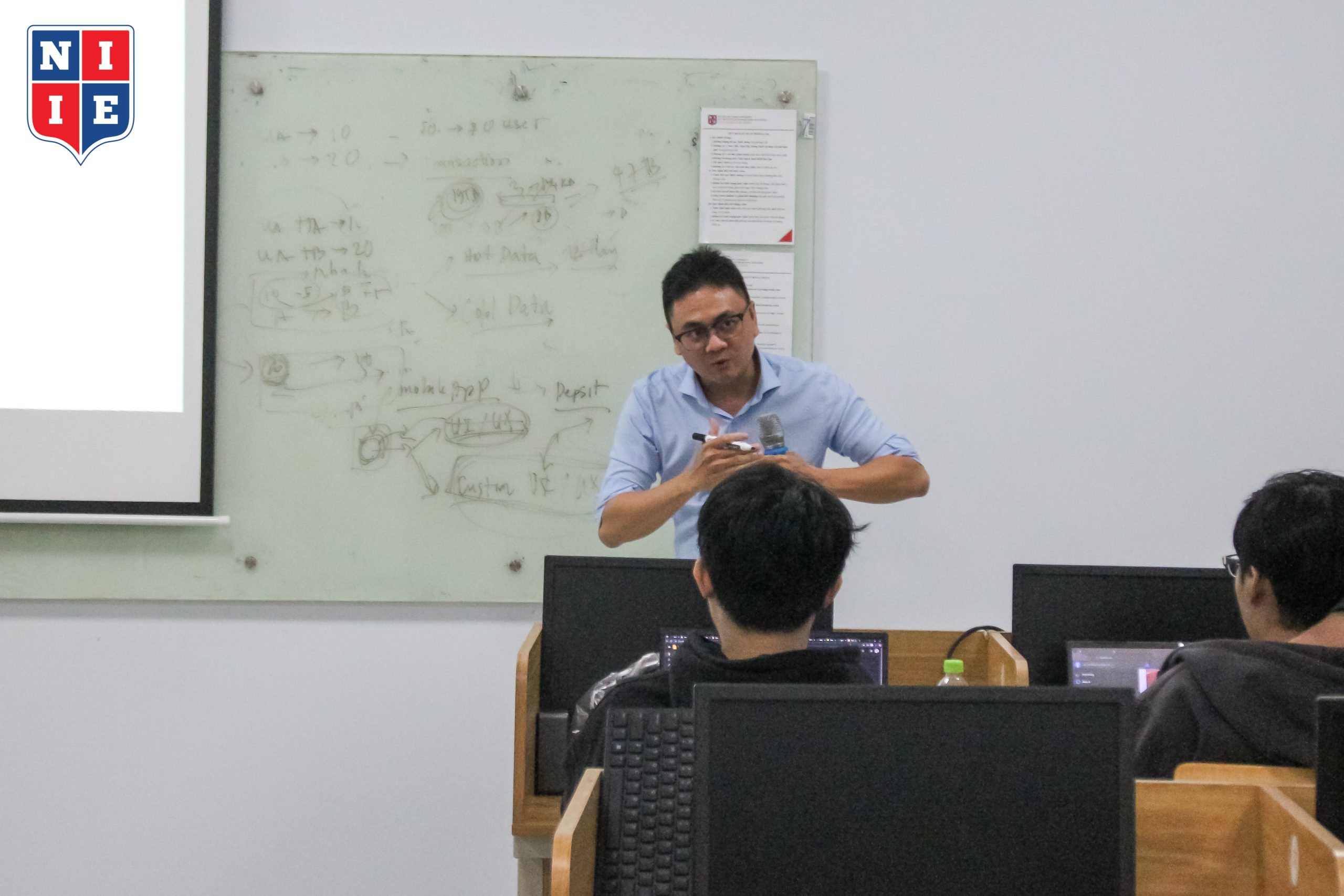 Diễn giả Đặng Thanh Tùng, Co-Founder của Bảo Kim HQ là một trong những gương mặt quen thuộc của sinh viên NIIE.