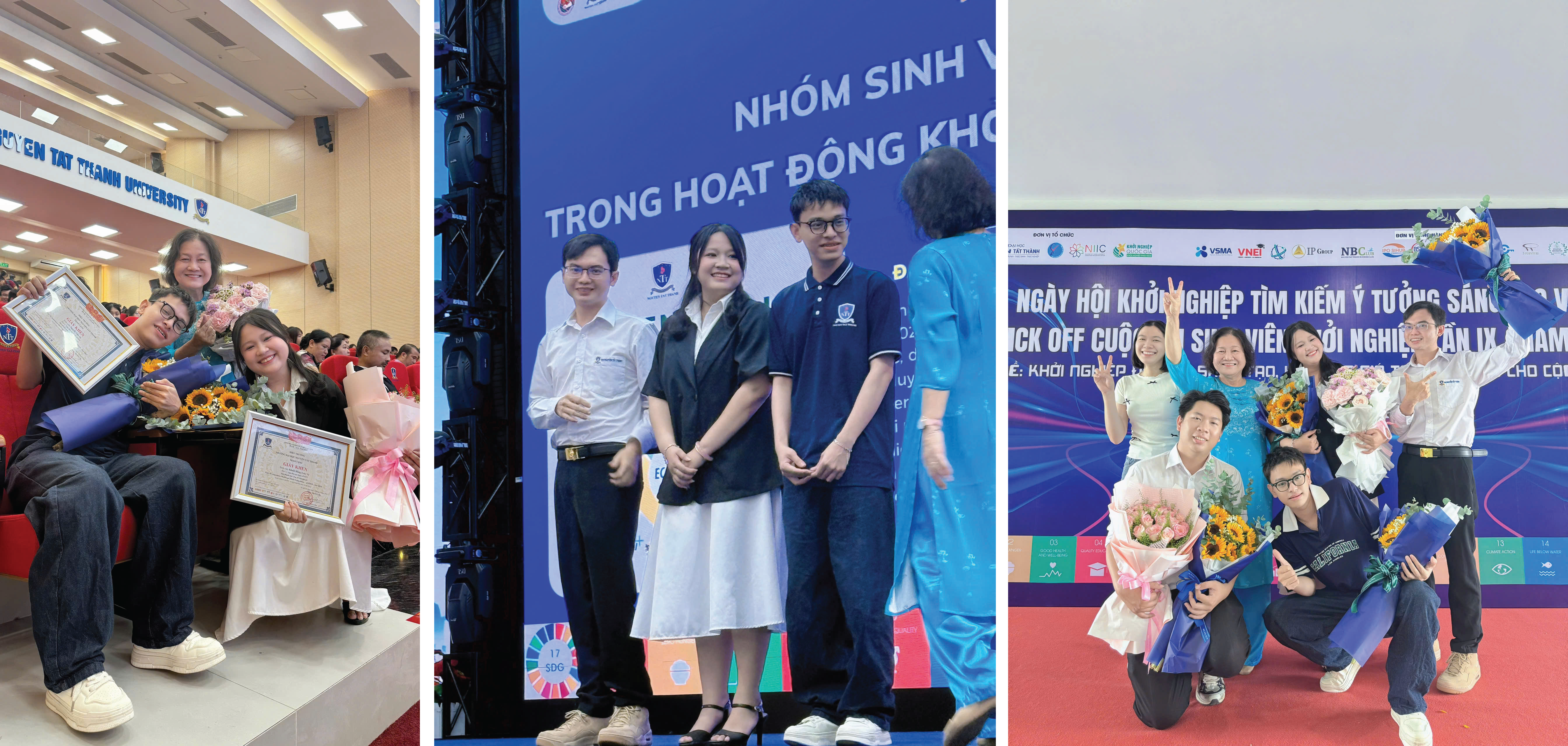 Trúc Vy và Văn An tại các cuộc thi Nghiên cứu khoa học