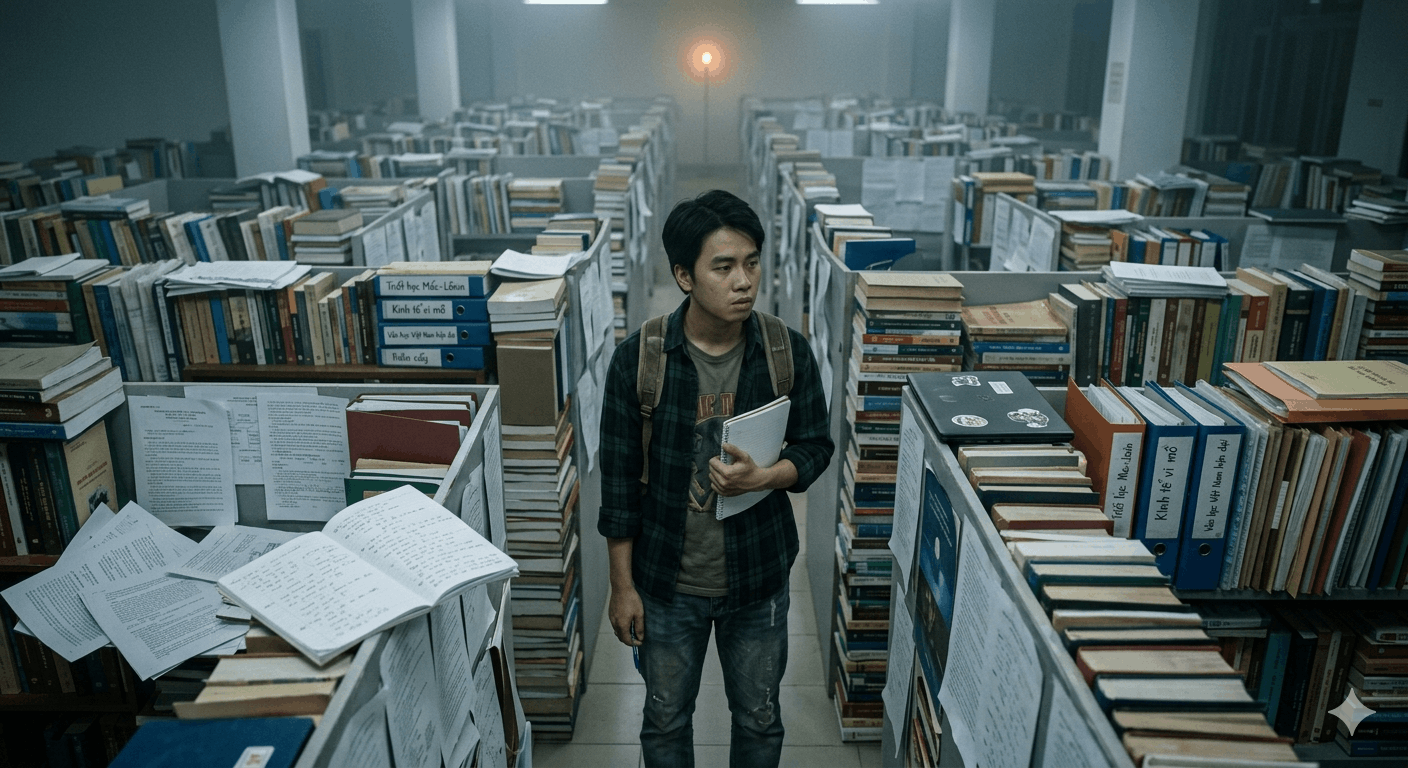 Khi không có định hướng, sinh viên dễ rơi vào trạng thái học theo cảm tính, thiếu động lực