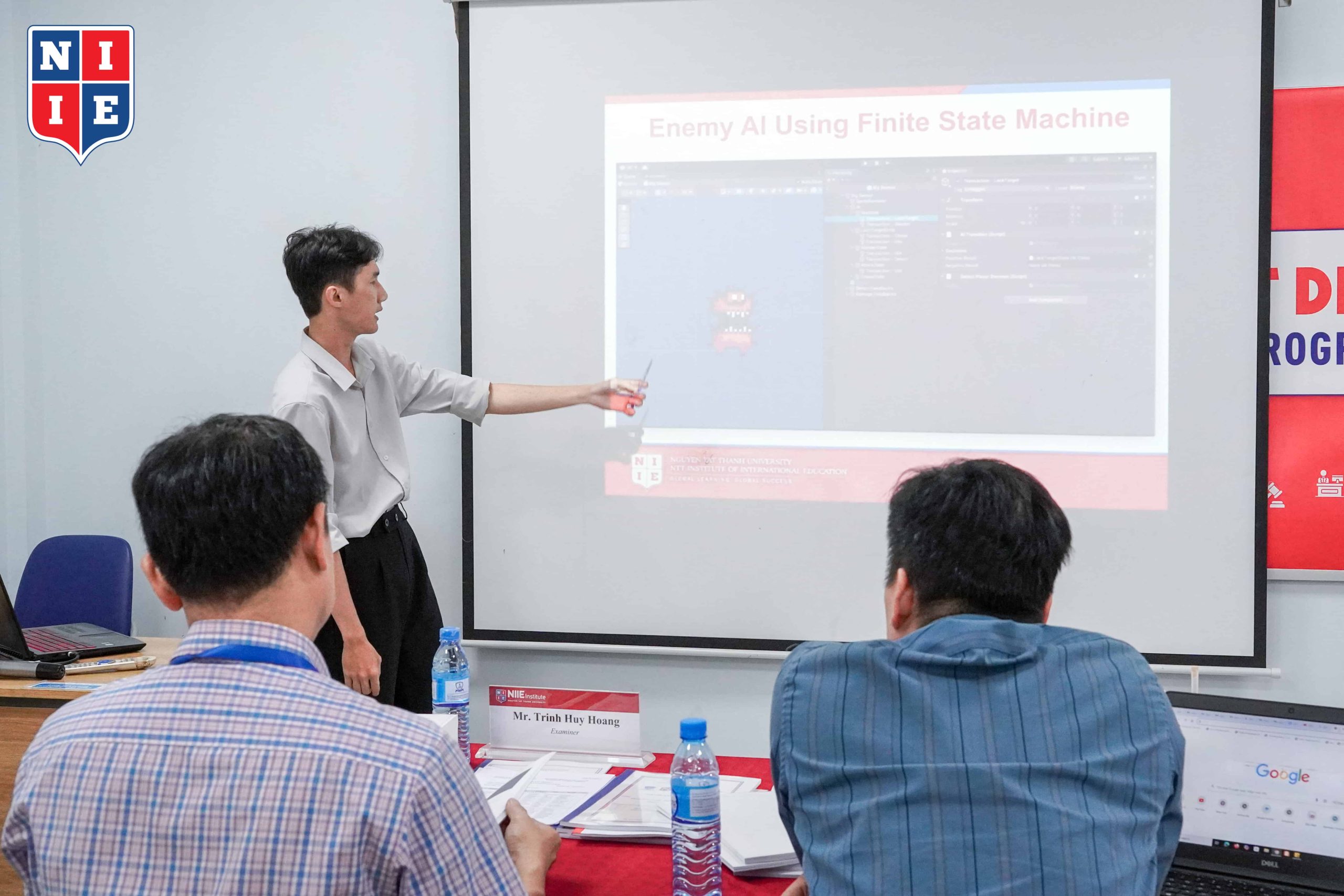 Đề tài “Building a 2D top-down dungeon game template using Unity” nhận được nhiều lời khen trong buổi bảo vệ, từ tư duy phát triển game đến thiết kế thuật toán