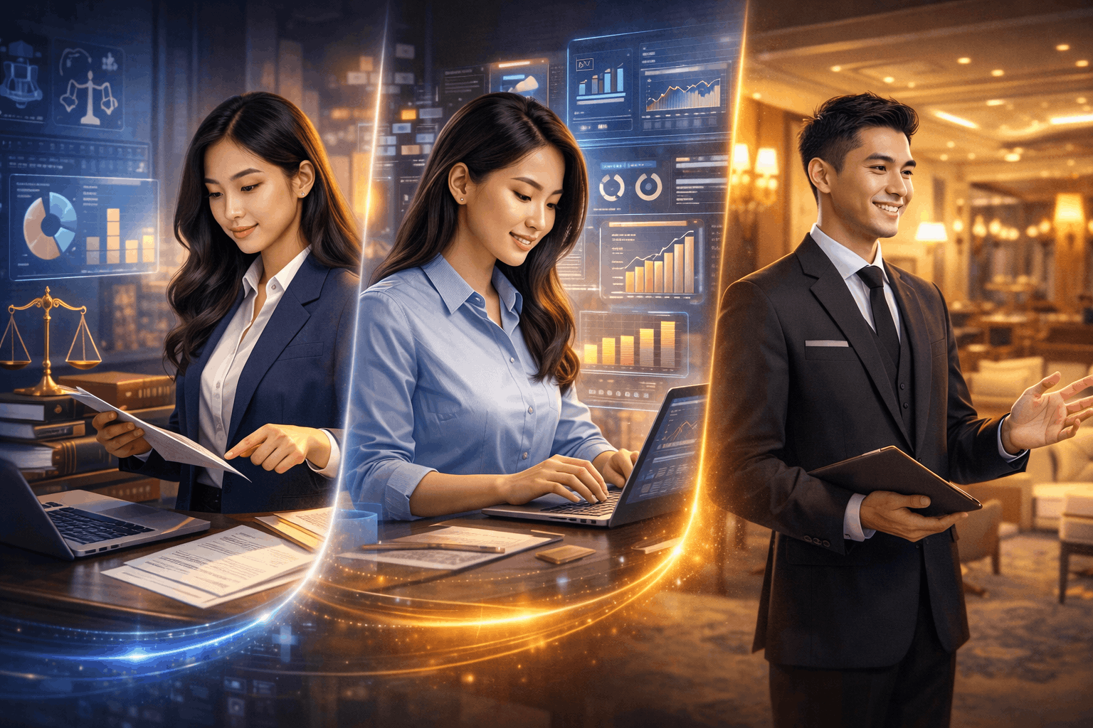 Kế toán, Luật kinh tế và Quản trị khách sạn, các ngành học bền vững và chắc chắn
