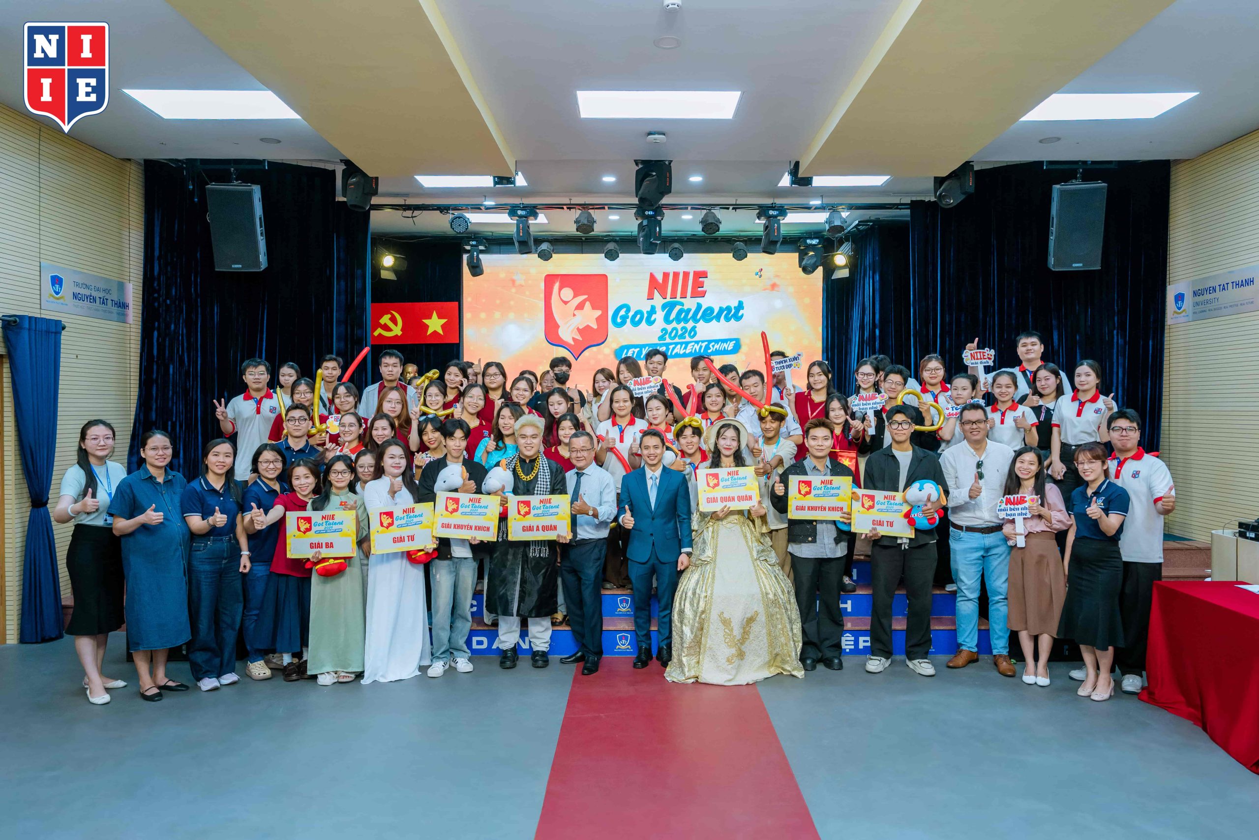 Gala NIIE Got Talent 2026 được khép lại với rất nhiều cảm xúc và kỷ niệm đáng nhớ