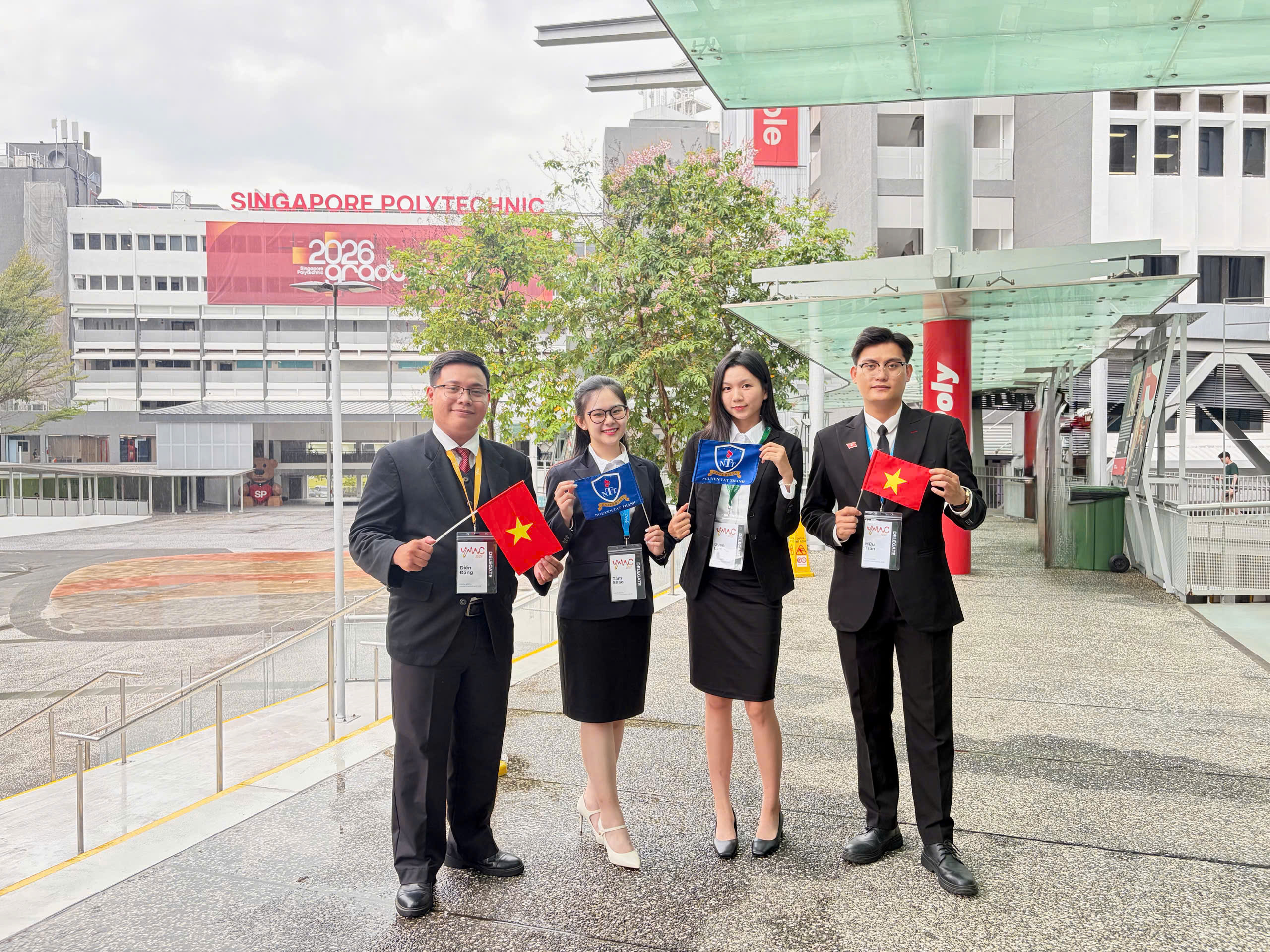 4 đại diện NIIE - NTTU tại YMAC 2026, Singapore
