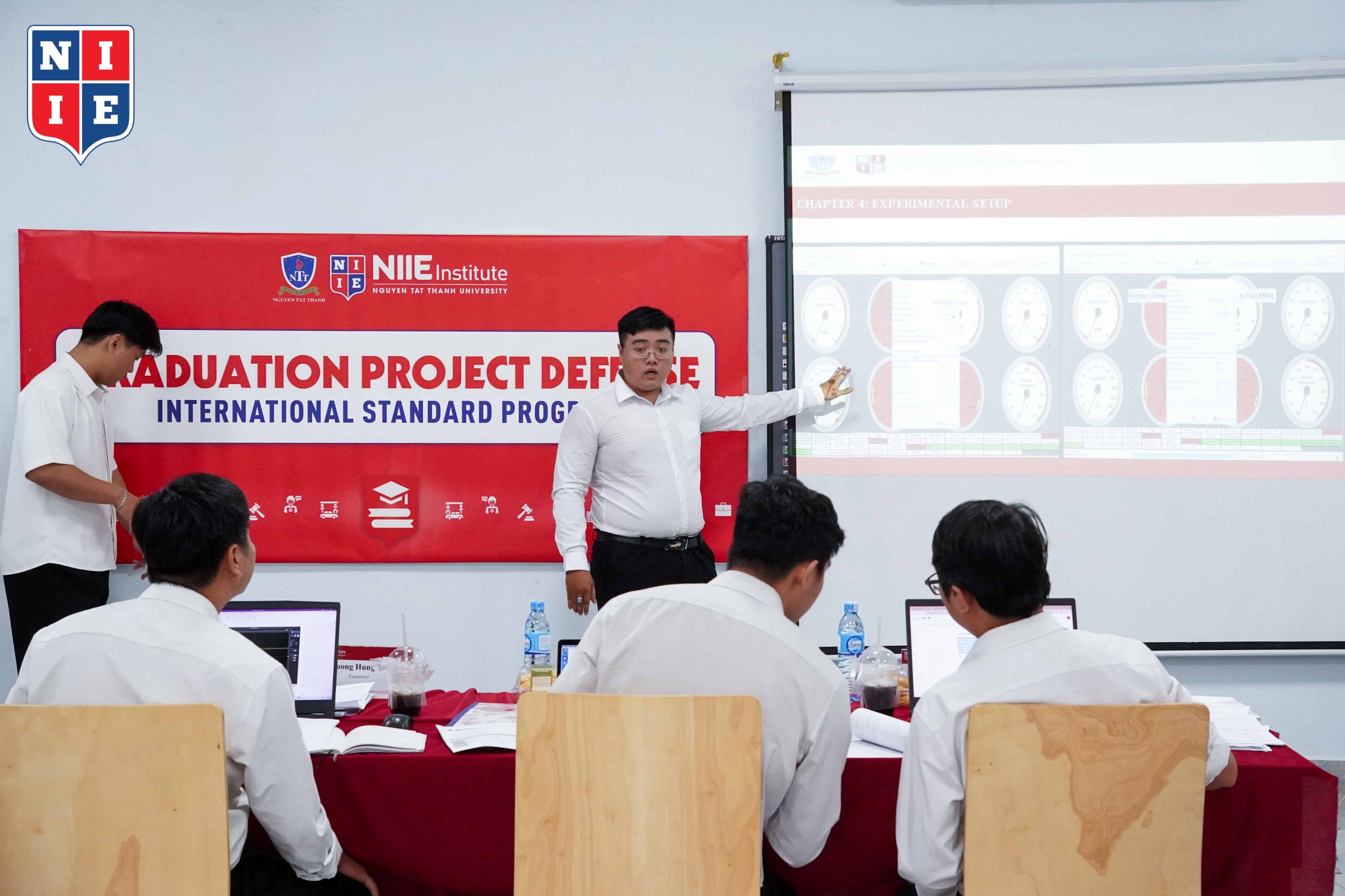 Đồ án tốt nghiệp năm nay của ngành Ô tô được đánh giá có nhiều đề tài mới mẻ và sáng tạo