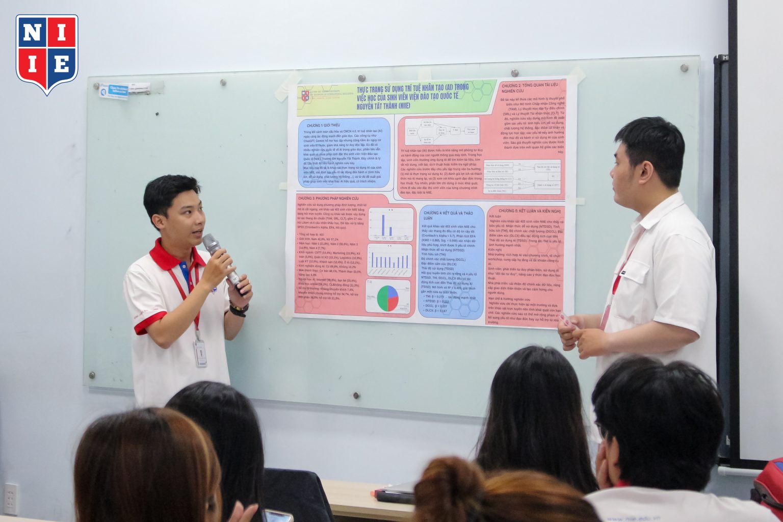 Phương pháp đào tạo Project-Based Learning được thực hiện rõ ràng trong từng môn học