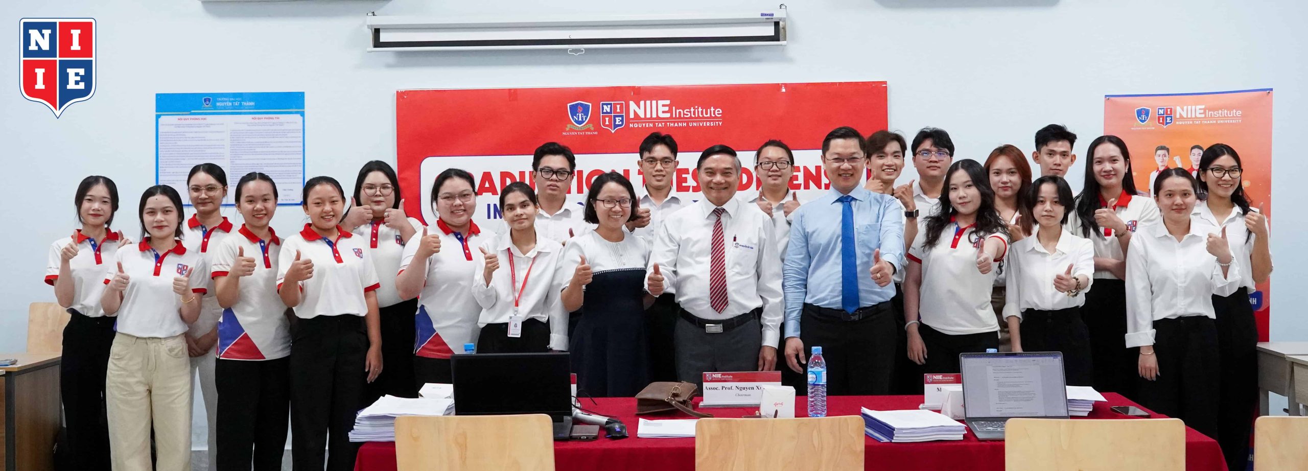 Hình ảnh Hội đồng 1 Khóa luận tốt nghiệp ngành Quản trị kinh doanh