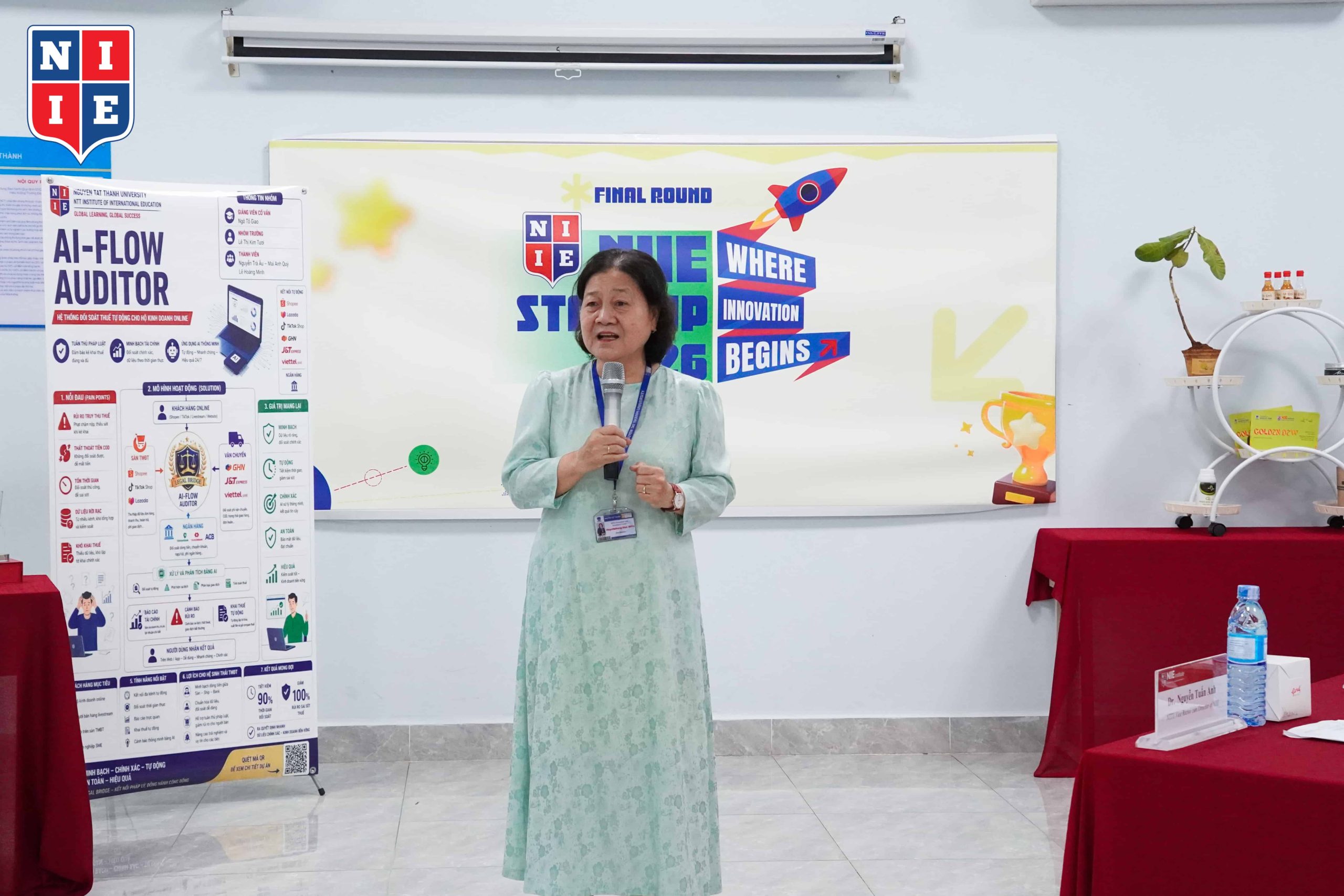 ThS. Huỳnh Hồng Mai chia sẻ cảm nghĩ sau cuộc thi