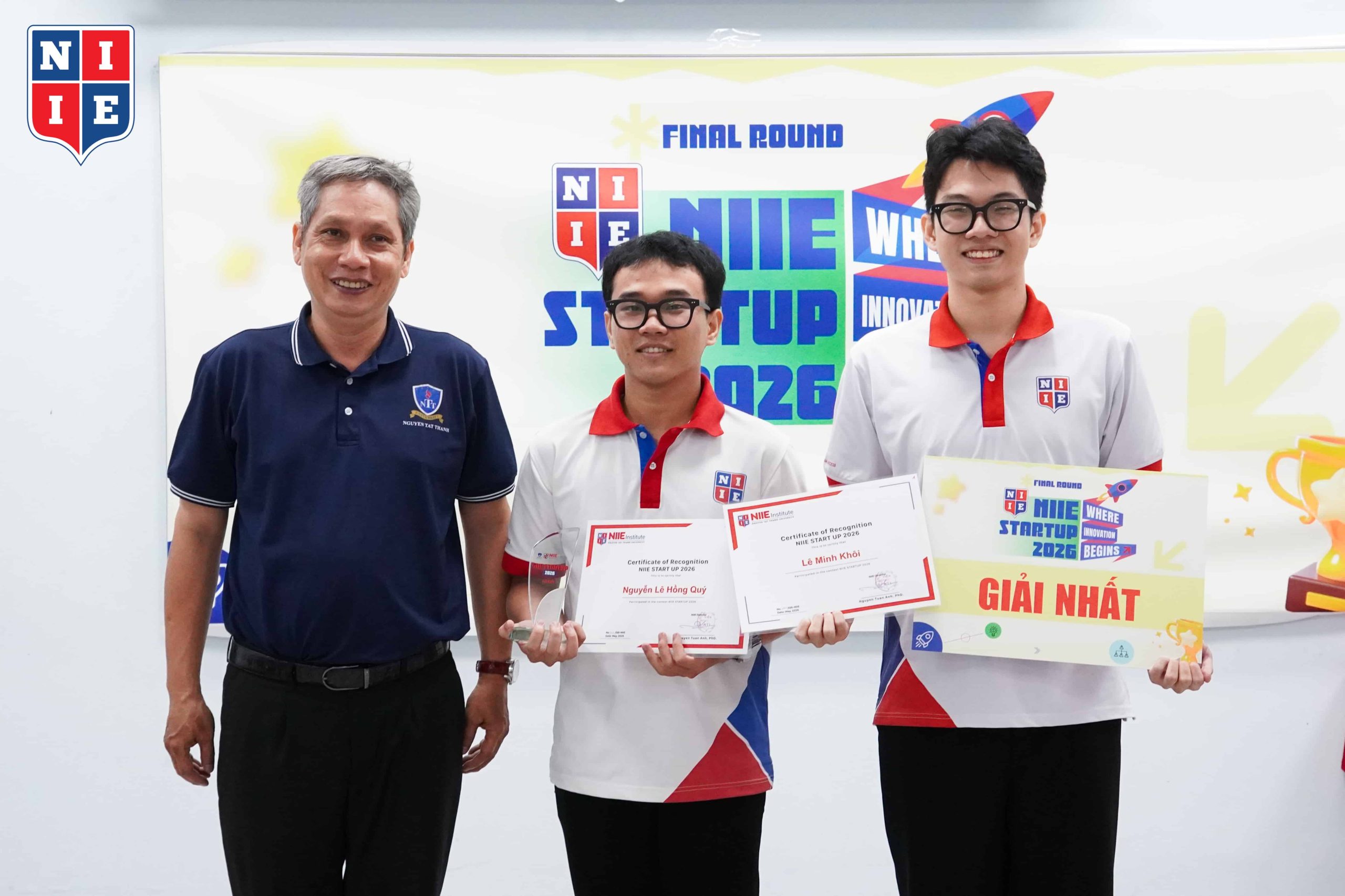 Giải nhất của NIIE Startup 2026 thuộc về Weave Carbon