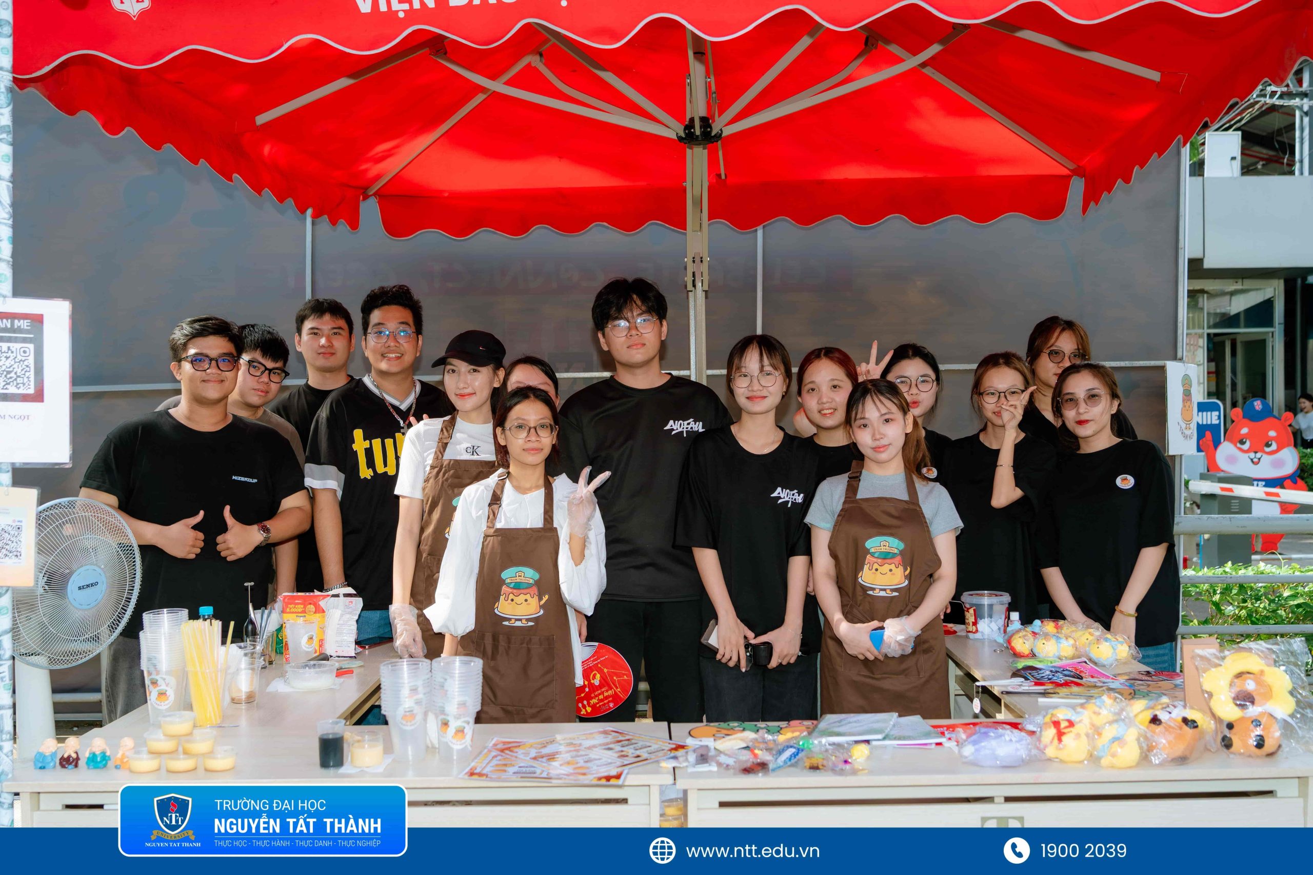 Trạm Ngọt cũng là 1 trong 2 gian hàng hướng đến dịch vụ giải khát, bánh ngọt tại NIIE Fair 2026